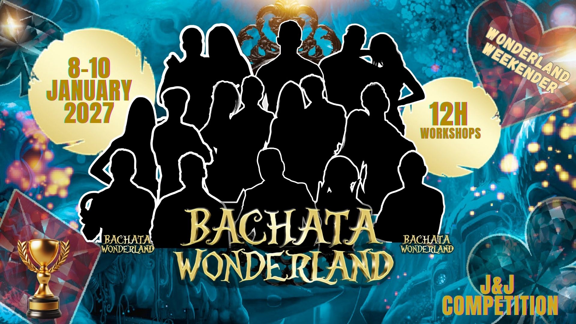 BACHATA WONDERLAND WEEKENDER -  8-10 Jan 2027