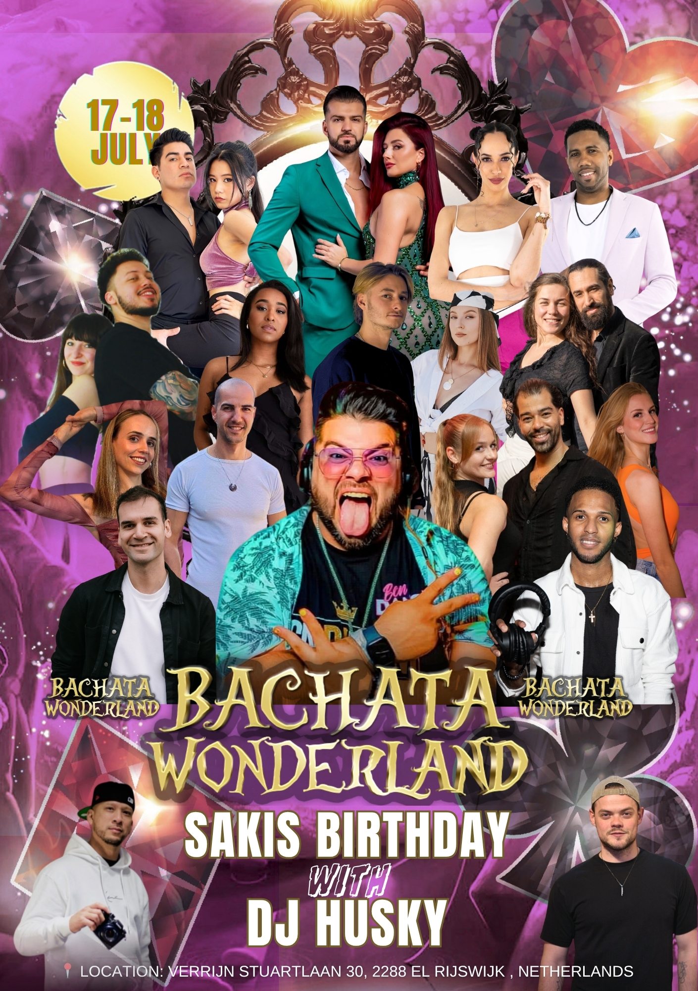 Bachata Wonderland Weekender - Sakis Birthday with DJ Husky